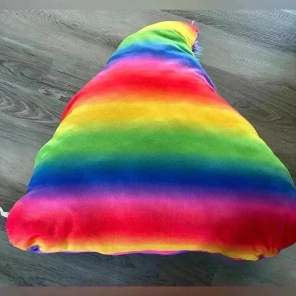 2018 Toy Factory LARGE striped unicorn, Girlhoodcorp, Y2K, Pride, LBGTQ, Cute - Picture 2 of 7